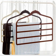 Supermarket high quality multi-purpose thin velvet hanger